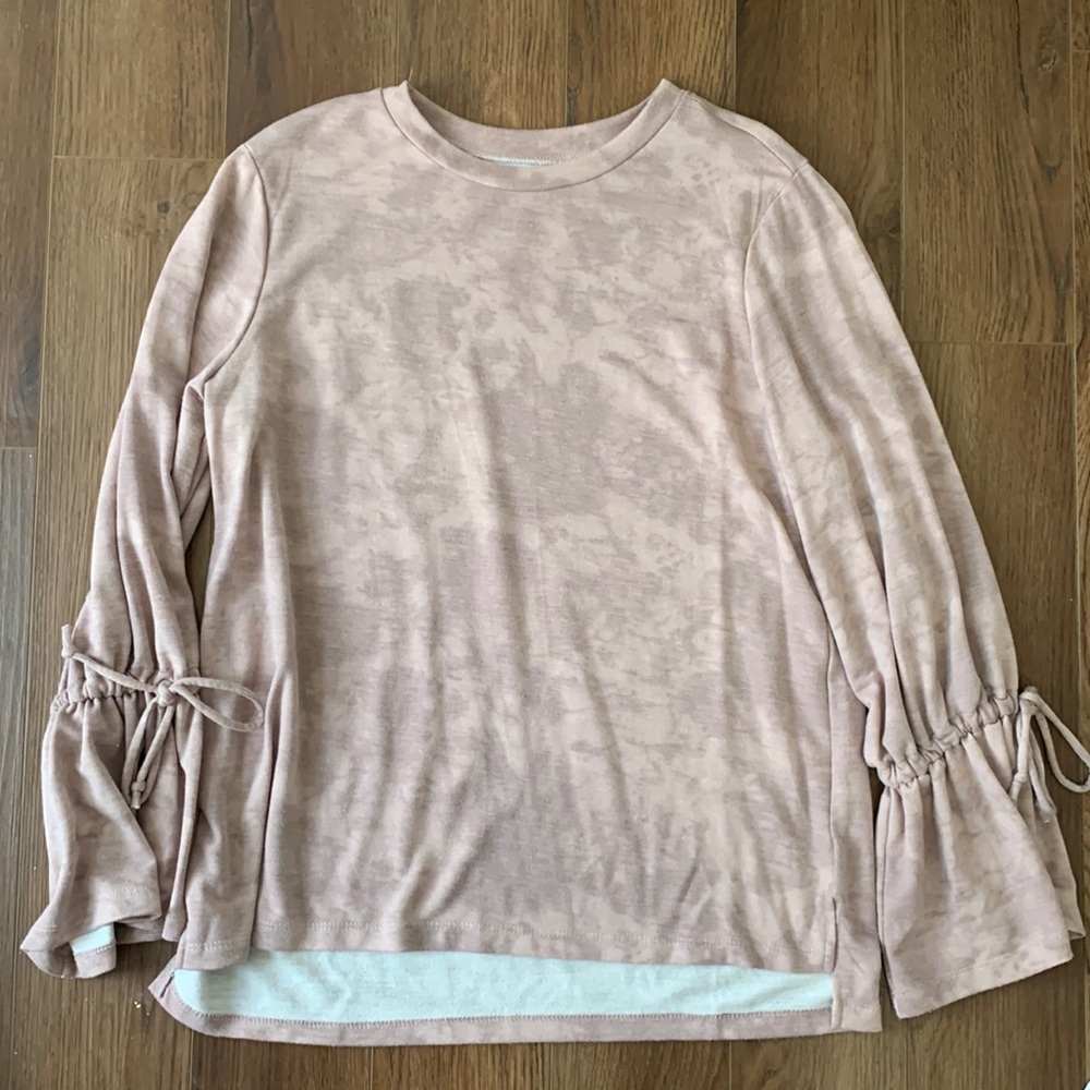 Pink/purple tie dye shirt